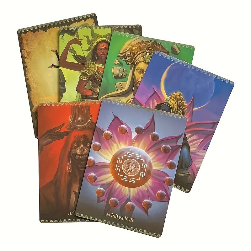 1 Set Tarot Cards Kali Oracle, 44-Card Deck Table Game Playing Cards Board Game