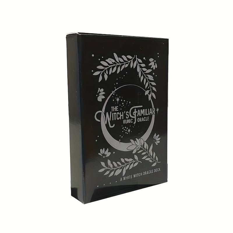 1 Set Unlock The Secrets Of The Witch's Familiar Oracle Tarot Cards, The Perfect Family Leisure & Party Entertainment Board Game, Gaming Gift