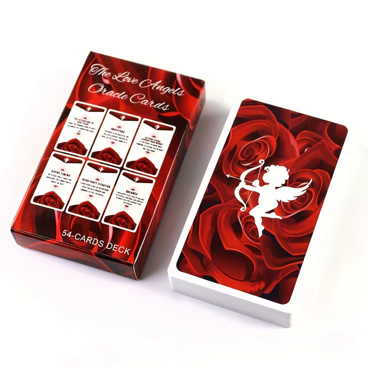 1 Set The Love Angels Oracle Cards Suitable As Great Couple Game