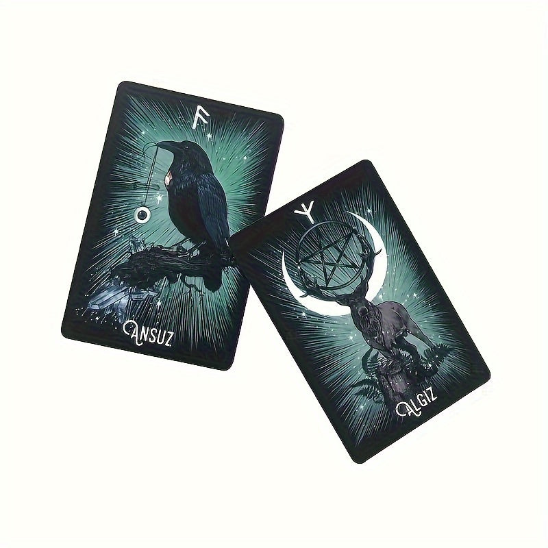 1 Set Unlock The Secrets Of The Witch's Familiar Oracle Tarot Cards, The Perfect Family Leisure & Party Entertainment Board Game, Gaming Gift