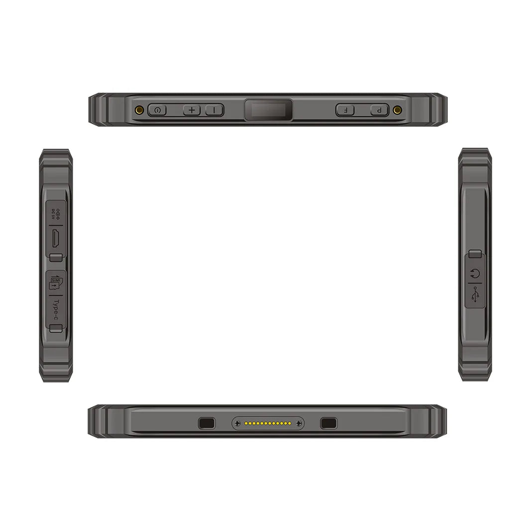 10" Industrial Rugged Android 10 Tablet Pc Handheld Table 4g NFC Ip67 Rugged Industrial Rugged Tablet Pc sunlight Readable