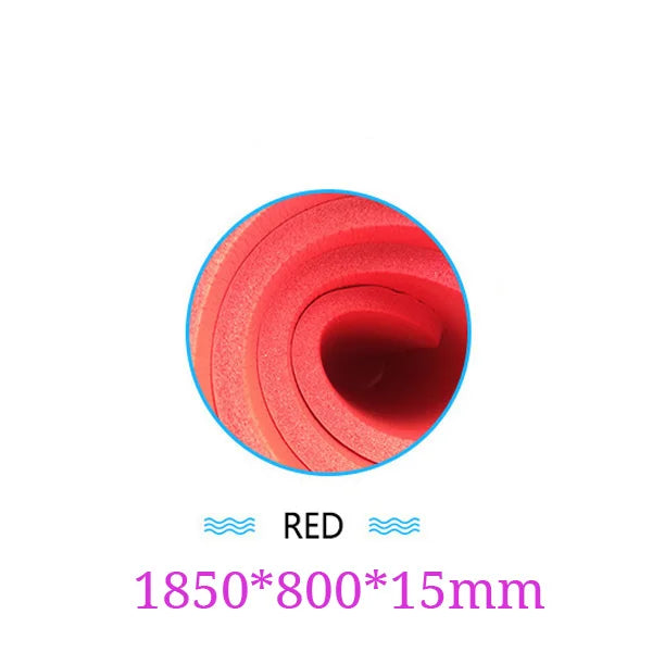 1850x800x15mm NBR Yoga Mat with Position Line Non Slip Carpet Mat Fitness Gymnastics Mats Pilates Gym Belt Exercise Sport Pads