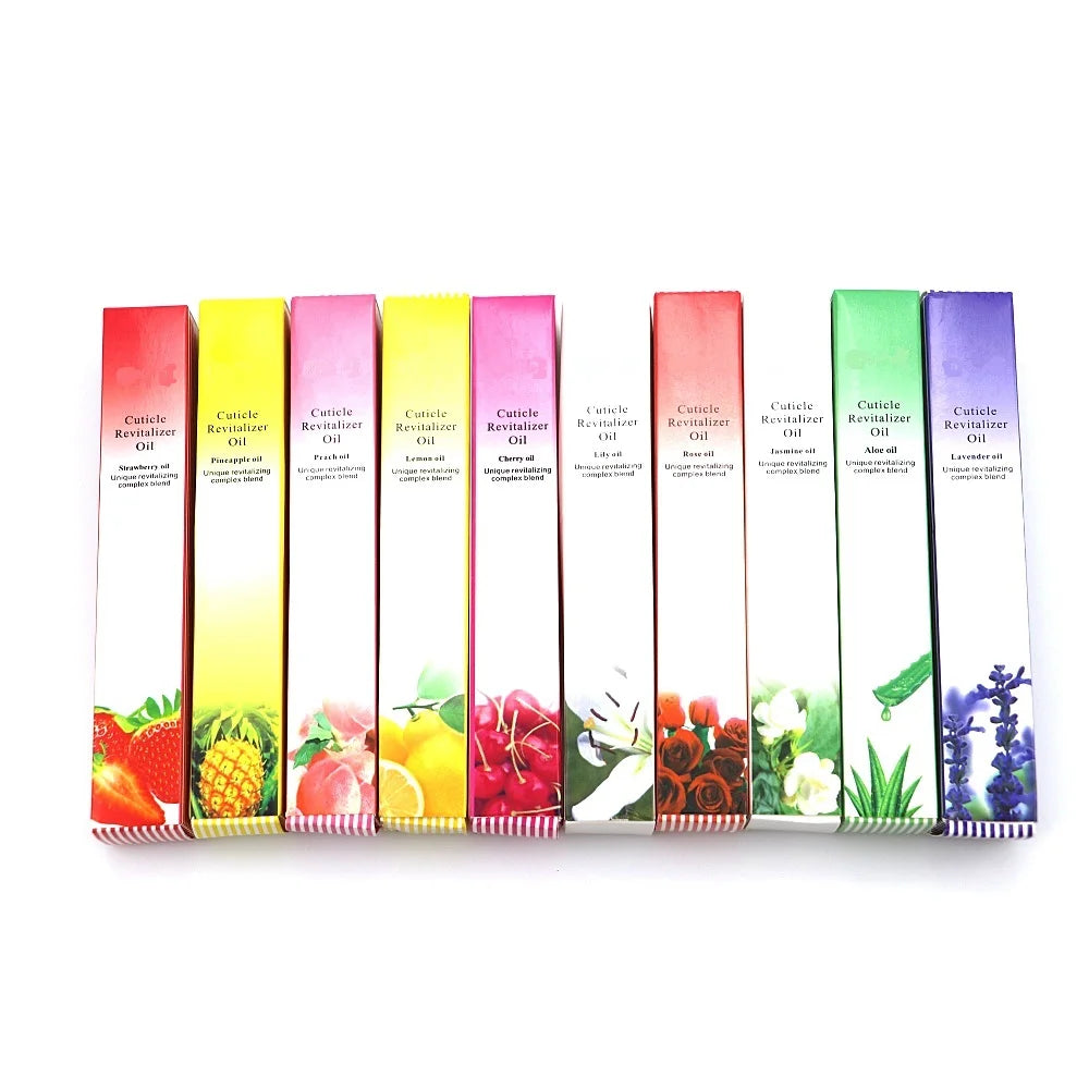 15Pcs Nail Cuticle Nutrition Oil Pen Nail Art Tools Care Nail Treatment Manicure Soften Pen 5ml Nail Revitalizers Oil Pens Set