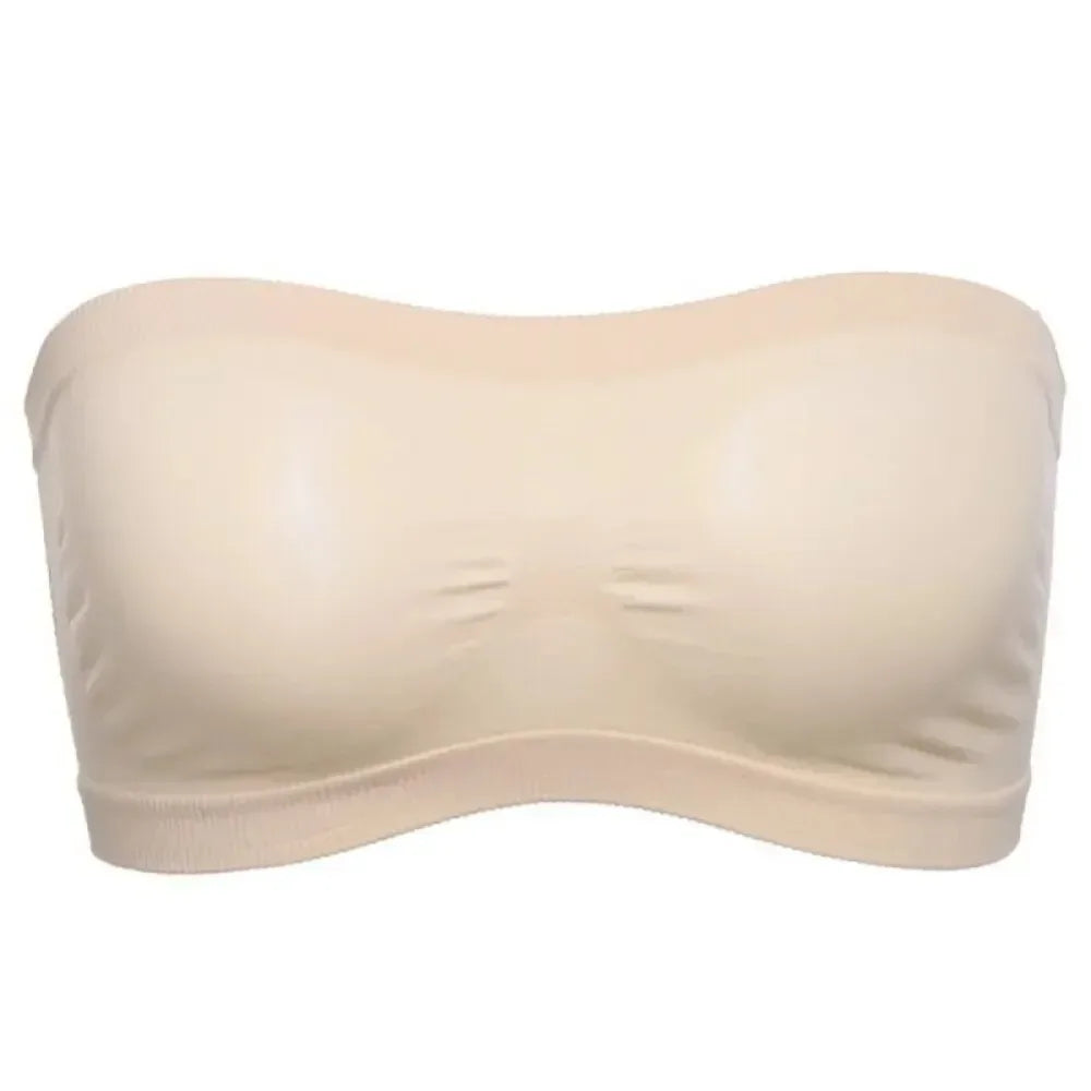Women Breathable Mesh Tube Bra No breast pads