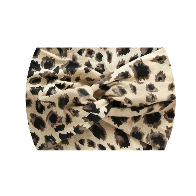 Widening 18CM stretch printed sports sweatband headband headscarf hairband hair tie band
