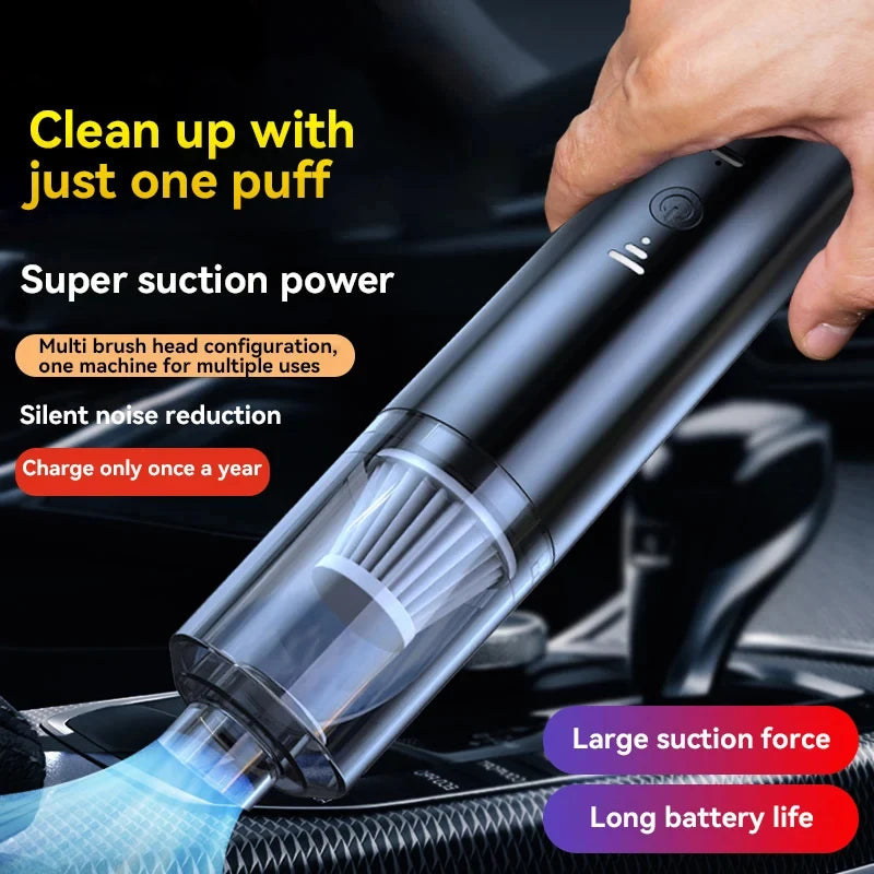 Xiaomi Straight Tube Vacuum Cleaner Wireless High Power Portable Vacuum Cleaner Blow Suction Charge Pump 4in1 Home Car Dual-use