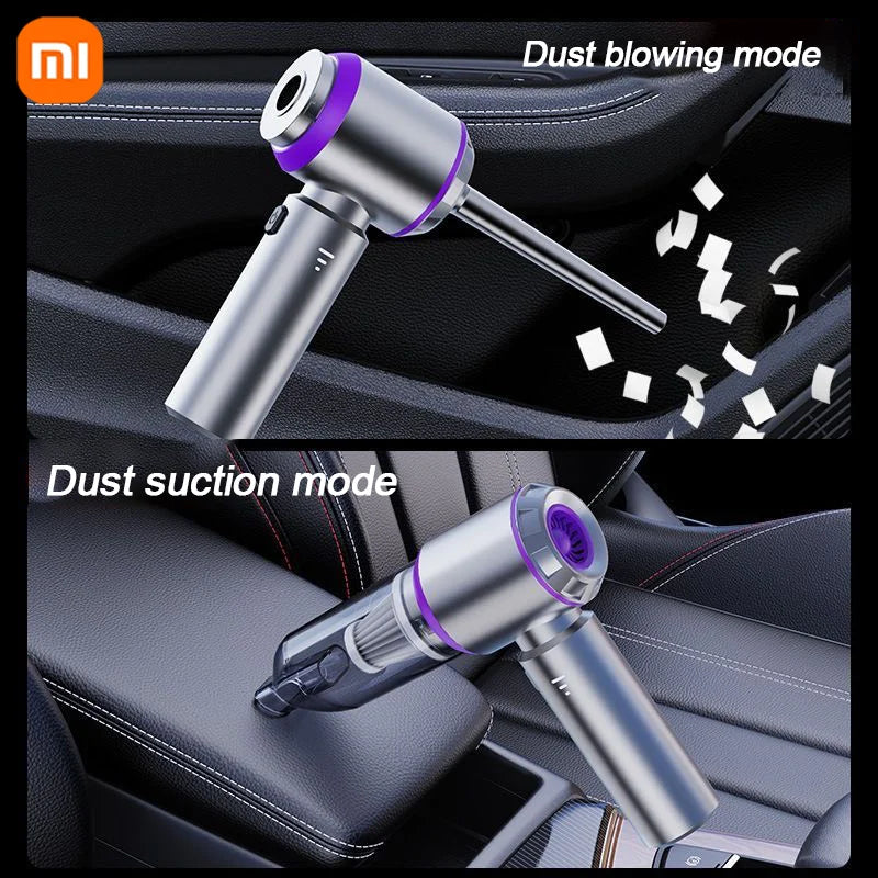 Xiaomi Car Vacuum Cleaner 1200000PA Highly Strong Suction Blow Fourfold-use Wireless Vehicle Vacuum Cleaner Mini For Wet And Dry