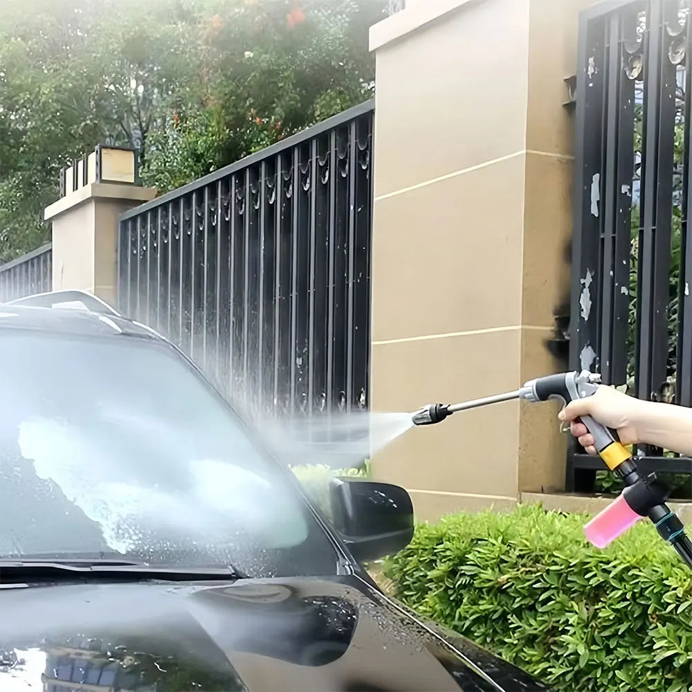 1 Pack High Pressure Spray Water Gun Garden Watering Hose Nozzle Sprinkler Car Washing Gun Car Cleaning Washing Tools