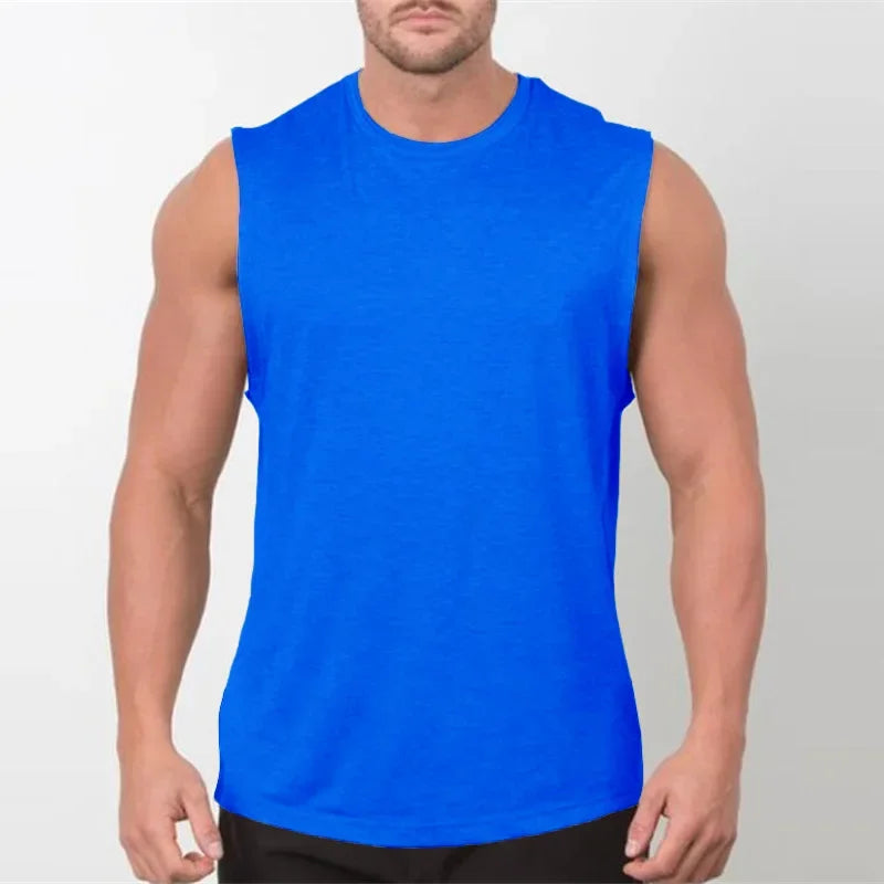 NO PAIN NO GAIN Gym Tank Tops Men Bodybuilding Stringer Singlets Cotton Sleeveless Shirt Fitness Clothing Sportswear Muscle Vest