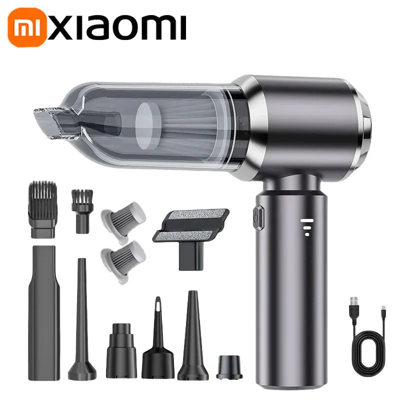 Xiaomi Car Vacuum Cleaner 1200000PA Highly Strong Suction Blow Fourfold-use Wireless Vehicle Vacuum Cleaner Mini For Wet And Dry