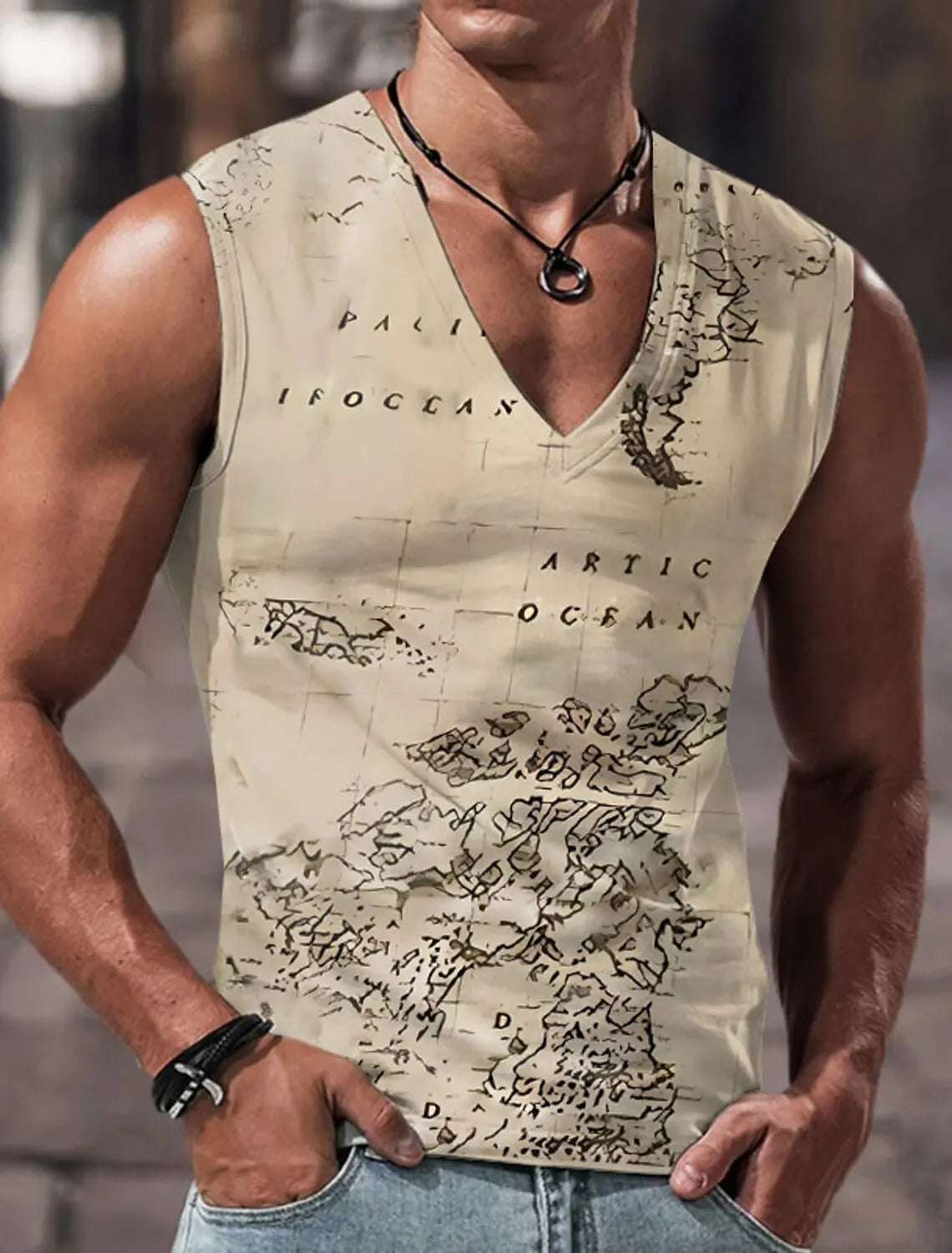 Sailor Suit 3D Ship Print T Shirt Men's Quick Dry Sleeveless Tank Top Oversized Fitness Sports Shirt Men's Design Clothing