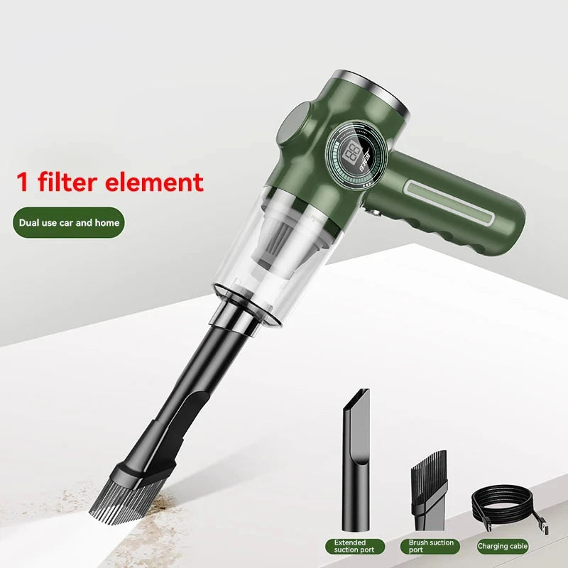 Wireless Car Vacuum Cleaner 5 in1 Portable Wet Dry Dual-Use Automobile High Power Handheld Electric appliance Cleaner New