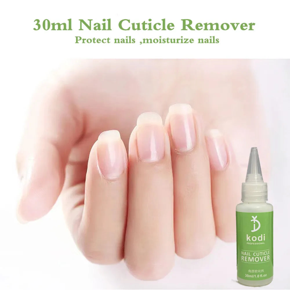 YD KODI PROFESSIONAL Nail Cuticle Remover Gel 30ml Manicure Gel Nail Art Tools for Exfoliant Soften Nails Dead Skin Eliminator