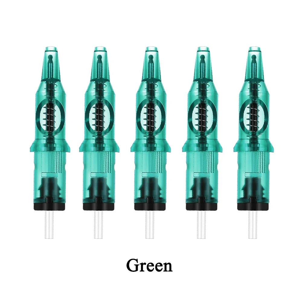 10/5pcs Ballpoint Cartridge Tattoo Needles Tattoo Practice Needle for Beginner Designer Drawing Practice for Tattoo Pen Machine