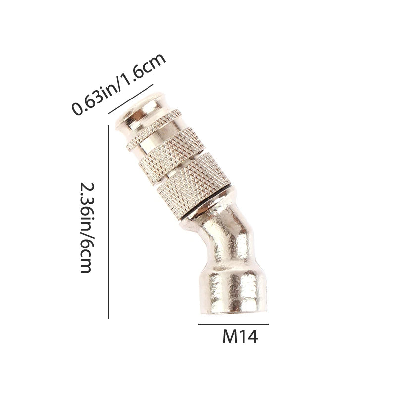 1Pc Brass Atomization Nozzle Adjustable Distance Spray Garden Medicine Cleaning Machine Agricultural Electric Sprayer Nozzle
