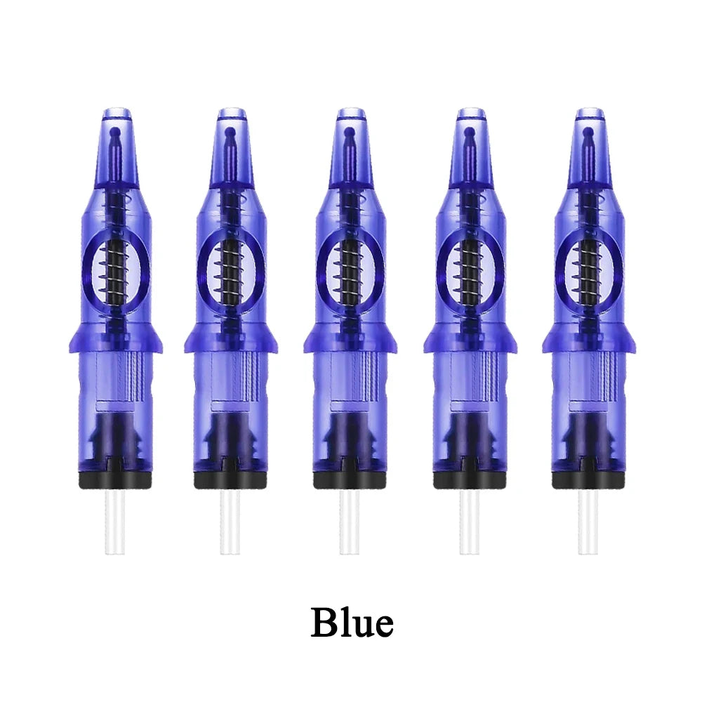 10/5pcs Ballpoint Cartridge Tattoo Needles Tattoo Practice Needle for Beginner Designer Drawing Practice for Tattoo Pen Machine