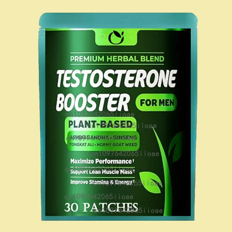Testosterone Booste for MenTestosterone Growth Tablets. Transdermal Patches Anabolic 30 Patches