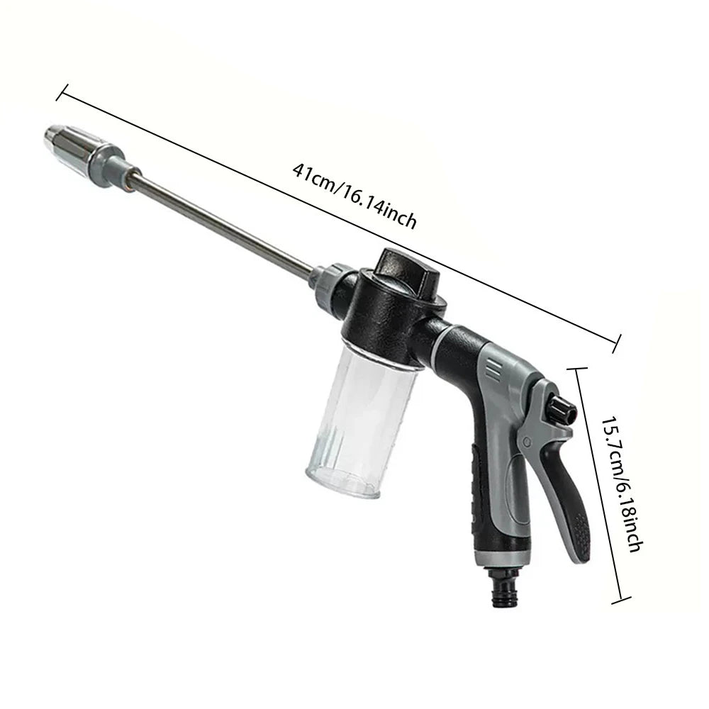 1 Pack High Pressure Spray Water Gun Garden Watering Hose Nozzle Sprinkler Car Washing Gun Car Cleaning Washing Tools