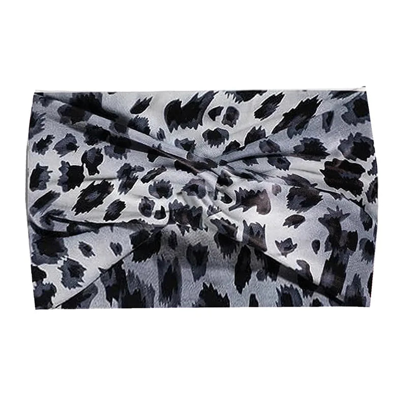 Widening 18CM stretch printed sports sweatband headband headscarf hairband hair tie band