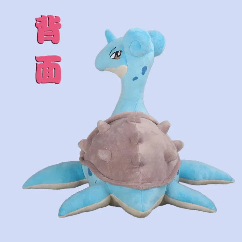 100CM Peluche Just Clothes Without Filler Pokémon Lapras Figure Plush Chenglong Plushies Note: Only Clothes, Only Leather Shells