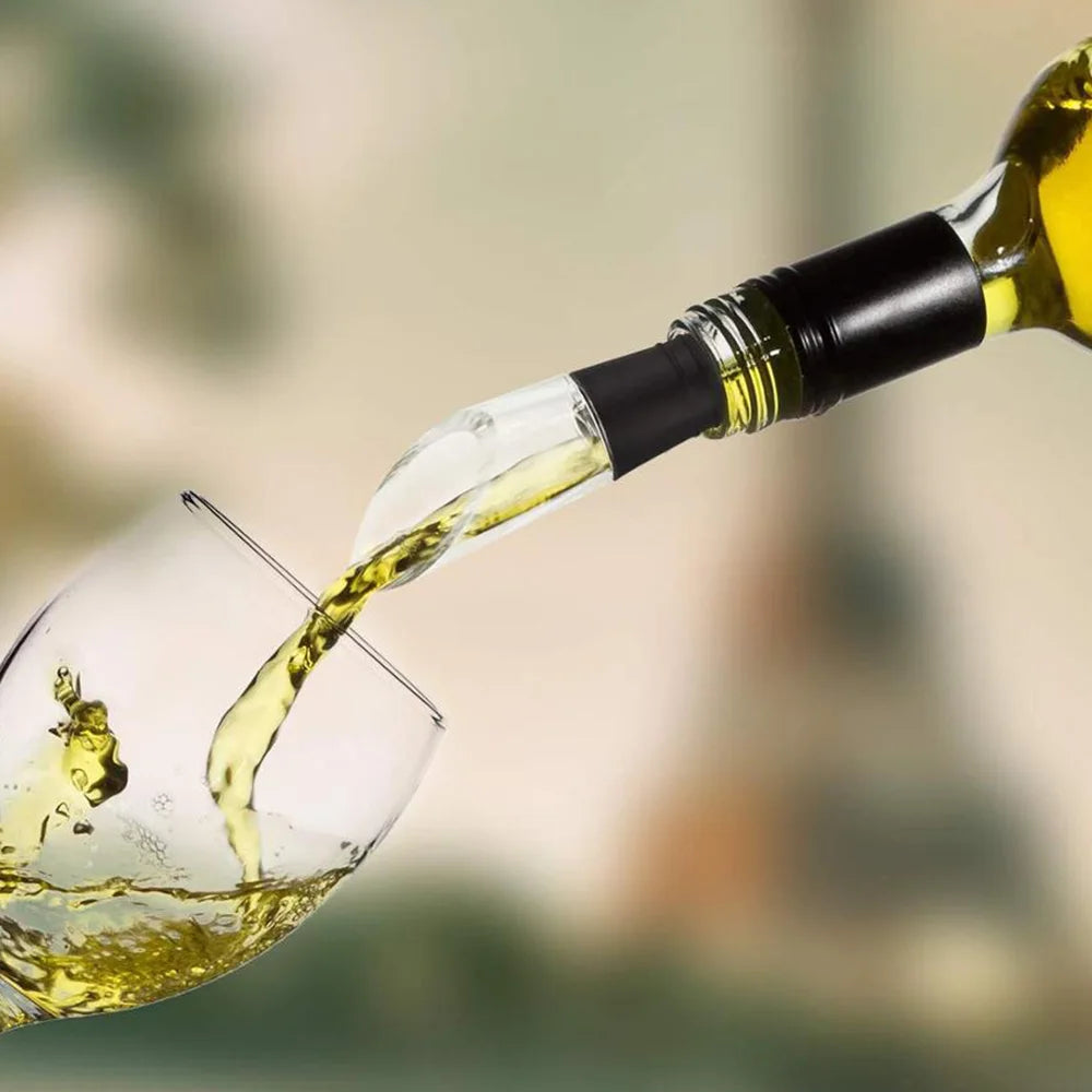 Wine Cooling Rod Stainless Frozen Stick Beer Chiller Stick Ice Wine Cooler 4 in 1 Wine Cooling w/ Wine Pourer Stopper Cutter