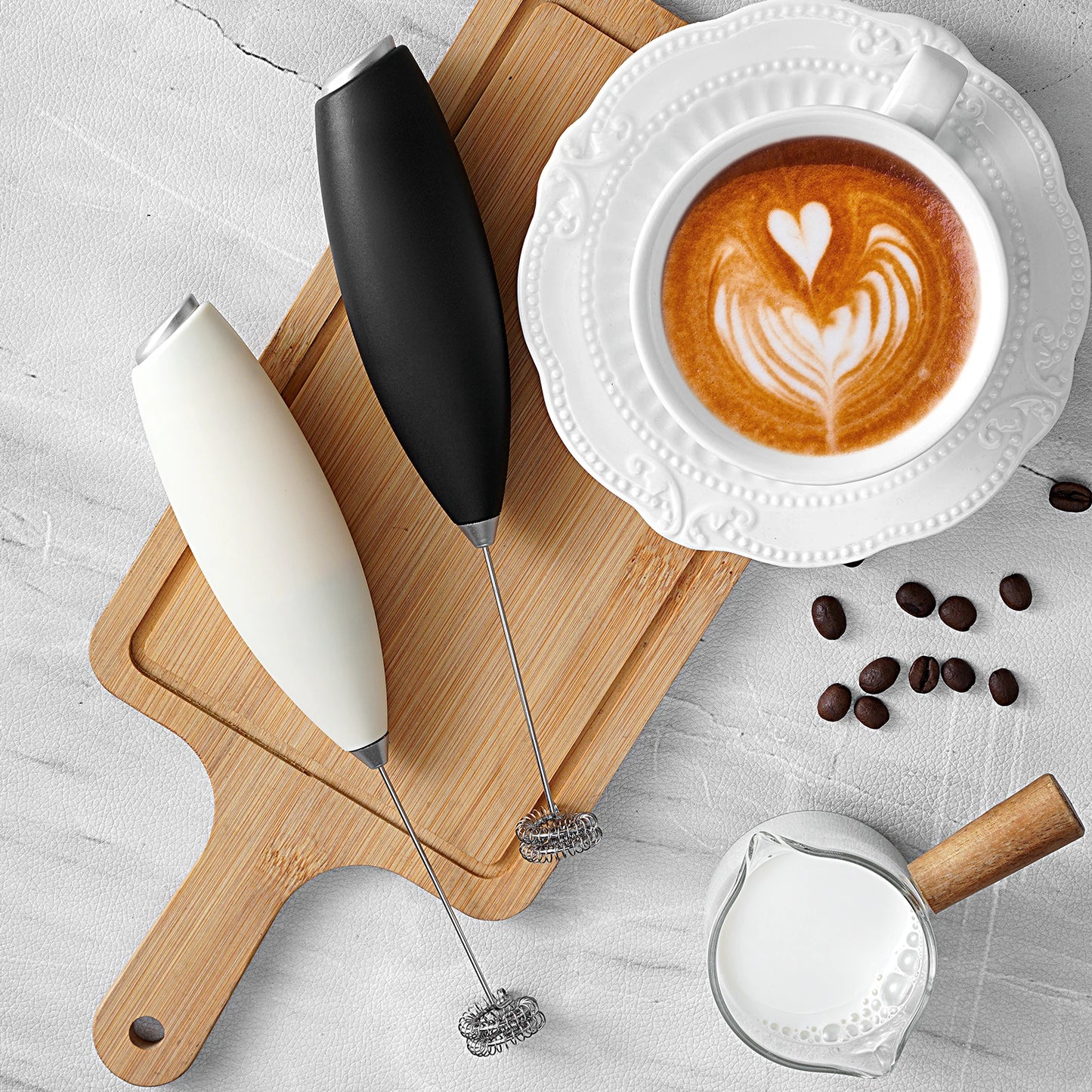 1PC Hand Blender Electric Egg Beater Milk Frother Wireless Mini Drink Mixer Foamer Household Kitchen Stirring Tools