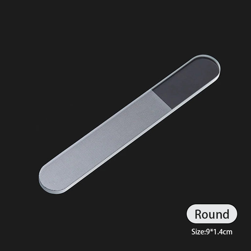 1/3Pcs Durable Nano Glass File Nail Art File Buffing Transparent Sanding Polishing Manicure Professional Nail Accessories Tool