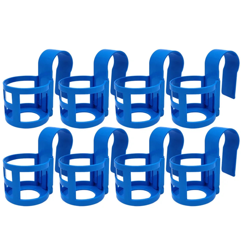 1-10pcs Swimming Pool Water Cup Hanger Car Water Cup Drink Holder for Above Swimming Pool Side Drinks Beer Storage Shelf Tool