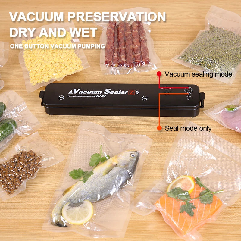 Xiaomi Electric Vacuum Sealer Food Sealer Machine Foods Fresh Storage Vacuum Sealer Machine Plastic Bags Sealer For Storage Food