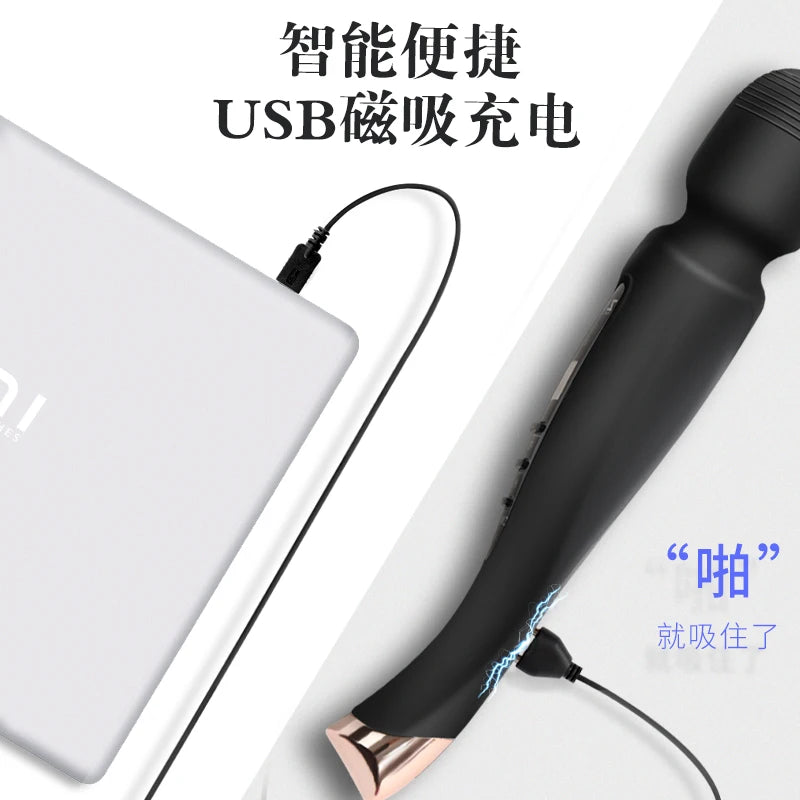 Powerful Clit Vibrators for Women Dildo AV Magic Wand Vibrator Massager Adult Sex Machine Female Sex Shop for Couple