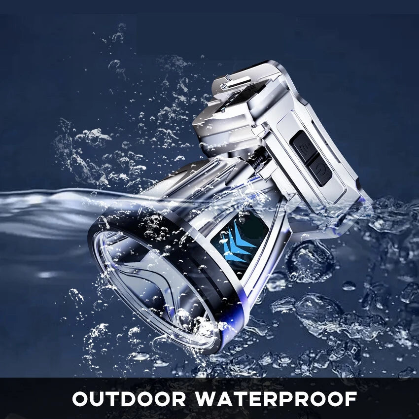 1000m High-beam Headlight Flashlight Headlamp rechargeabl waterproof Emergency Cycling Camping