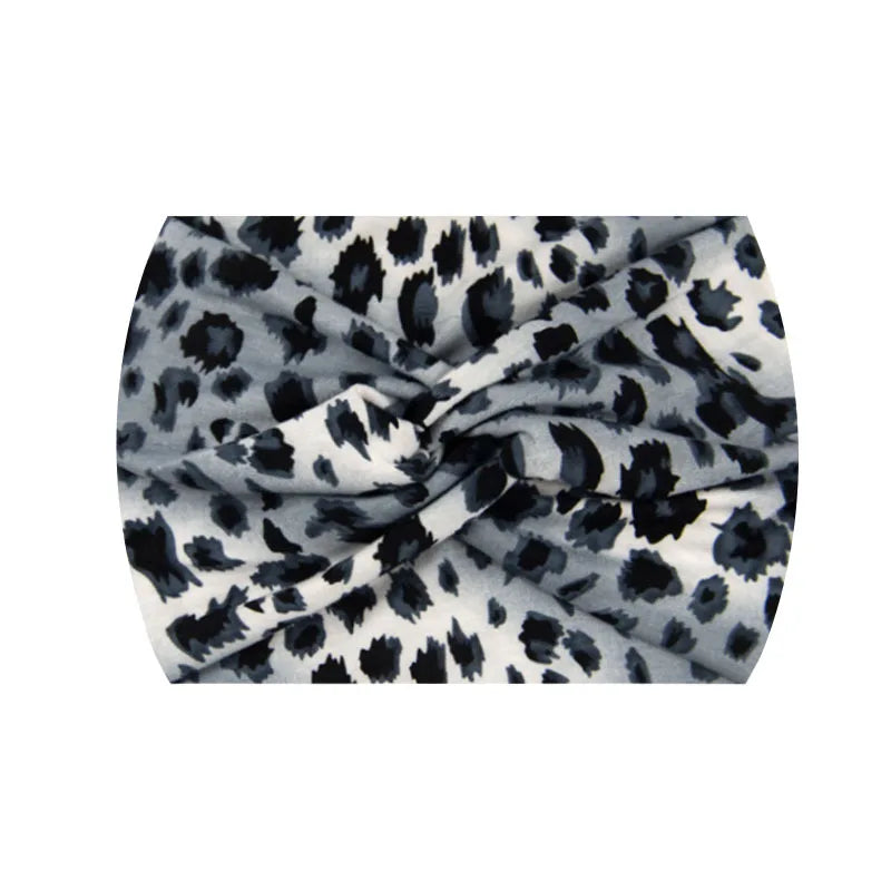 Widening 18CM stretch printed sports sweatband headband headscarf hairband hair tie band