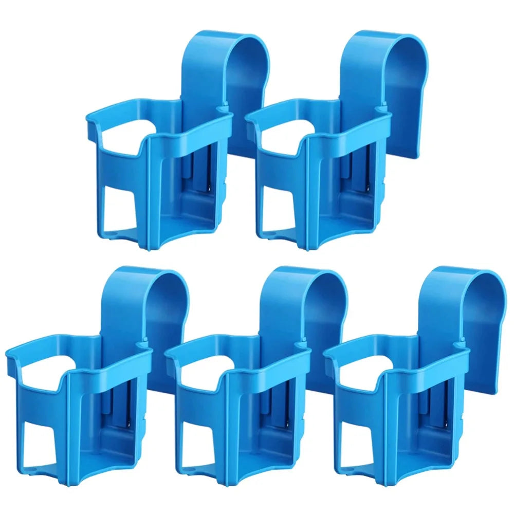 1-10pcs Swimming Pool Water Cup Hanger Car Water Cup Drink Holder for Above Swimming Pool Side Drinks Beer Storage Shelf Tool