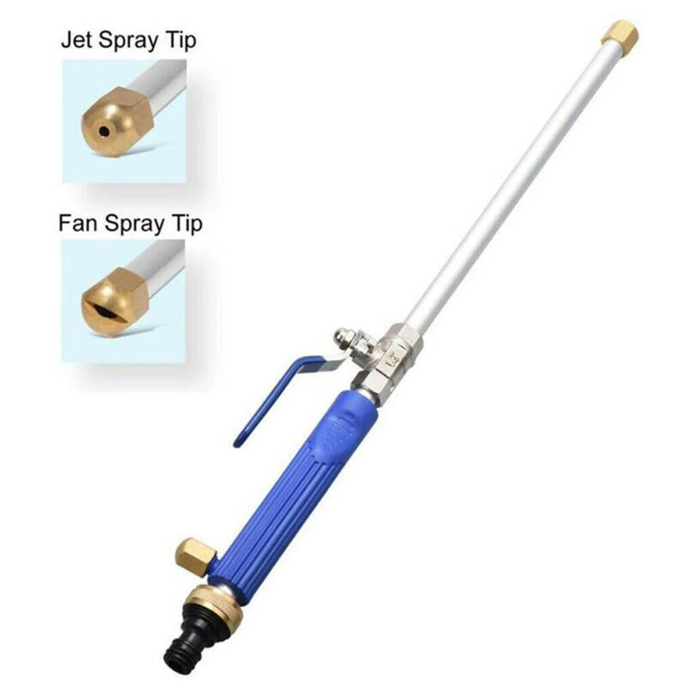1pc High Pressure Water Gun, Car Washer Wand, Long Water Gun, Water Hose Nozzle, Garden Hose Sprayer for Garden Watering