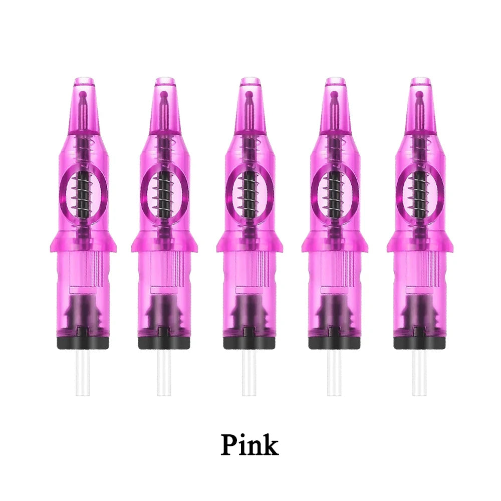 10/5pcs Ballpoint Cartridge Tattoo Needles Tattoo Practice Needle for Beginner Designer Drawing Practice for Tattoo Pen Machine
