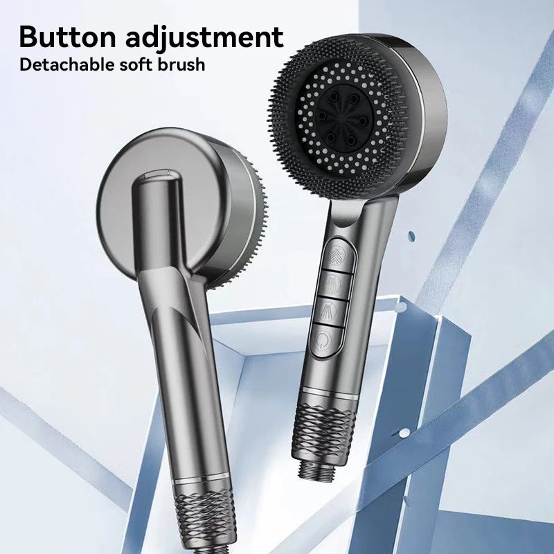 Xiaomi Shower Head 4 Modes High Pressure Showerhead One-key Stop Water Massage Shower Head With Filter Element Shower Head 2025