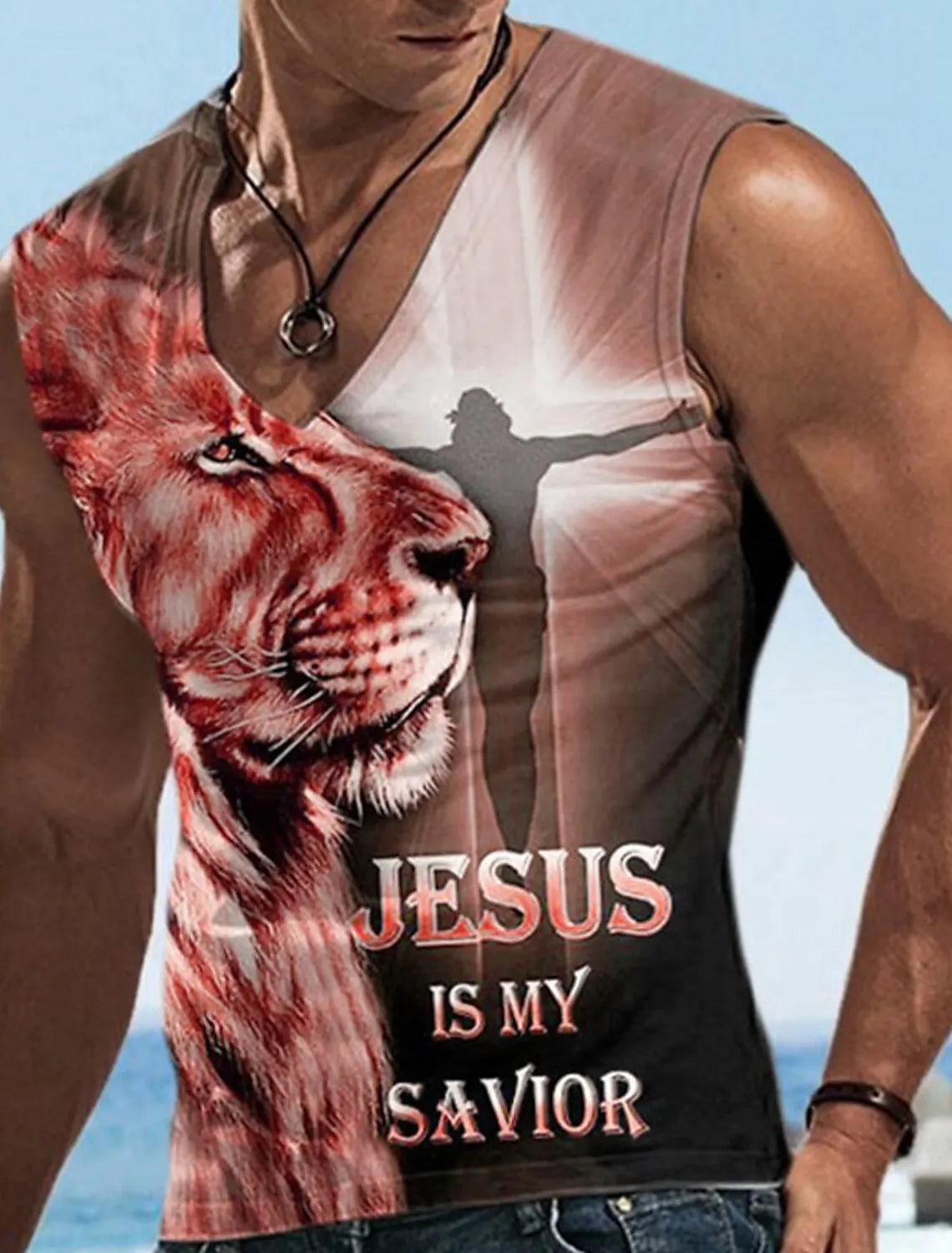 Men's V-Neck Vest Sleeveless T-Shirt Sports Gym Four Seasons Fitness Vest Men's Fitness Sweatshirt Summer Men's Undershirt