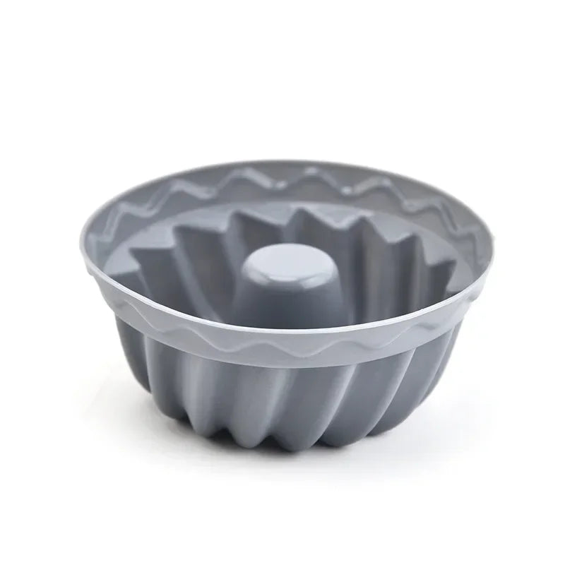 12PCS Silicone Mafen Cup Cake Mold Making Cake Pudding Jelly Mold DIY Baking Tool