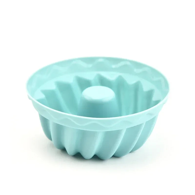 12PCS Silicone Mafen Cup Cake Mold Making Cake Pudding Jelly Mold DIY Baking Tool