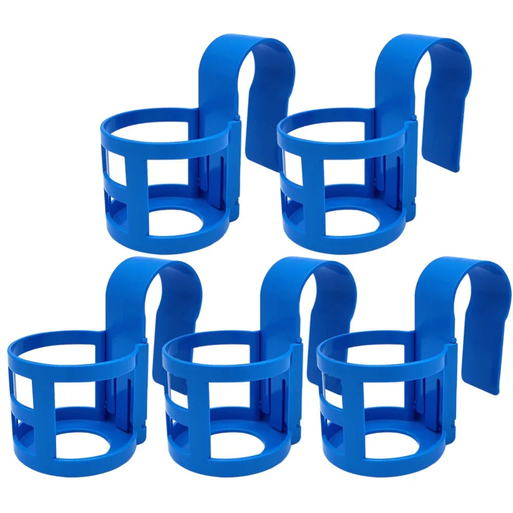 1-10pcs Swimming Pool Water Cup Hanger Car Water Cup Drink Holder for Above Swimming Pool Side Drinks Beer Storage Shelf Tool