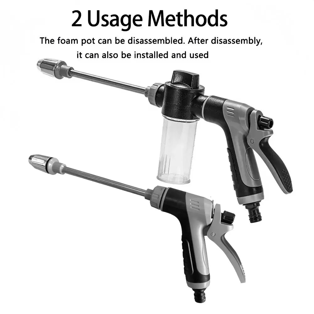 1 Pack High Pressure Spray Water Gun Garden Watering Hose Nozzle Sprinkler Car Washing Gun Car Cleaning Washing Tools