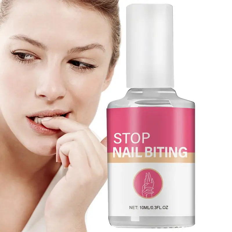 10ML Stop Nail Biting Treatments Liquid Stop Bitter Liquid Cuticle Care Supplies Stop Nail Biting Treatments Liquid