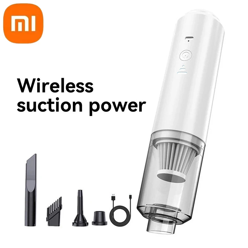 Xiaomi Straight Tube Vacuum Cleaner Wireless High Power Portable Vacuum Cleaner Blow Suction Charge Pump 4in1 Home Car Dual-use