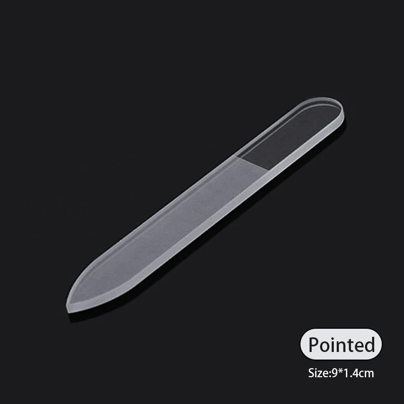 1/3Pcs Durable Nano Glass File Nail Art File Buffing Transparent Sanding Polishing Manicure Professional Nail Accessories Tool