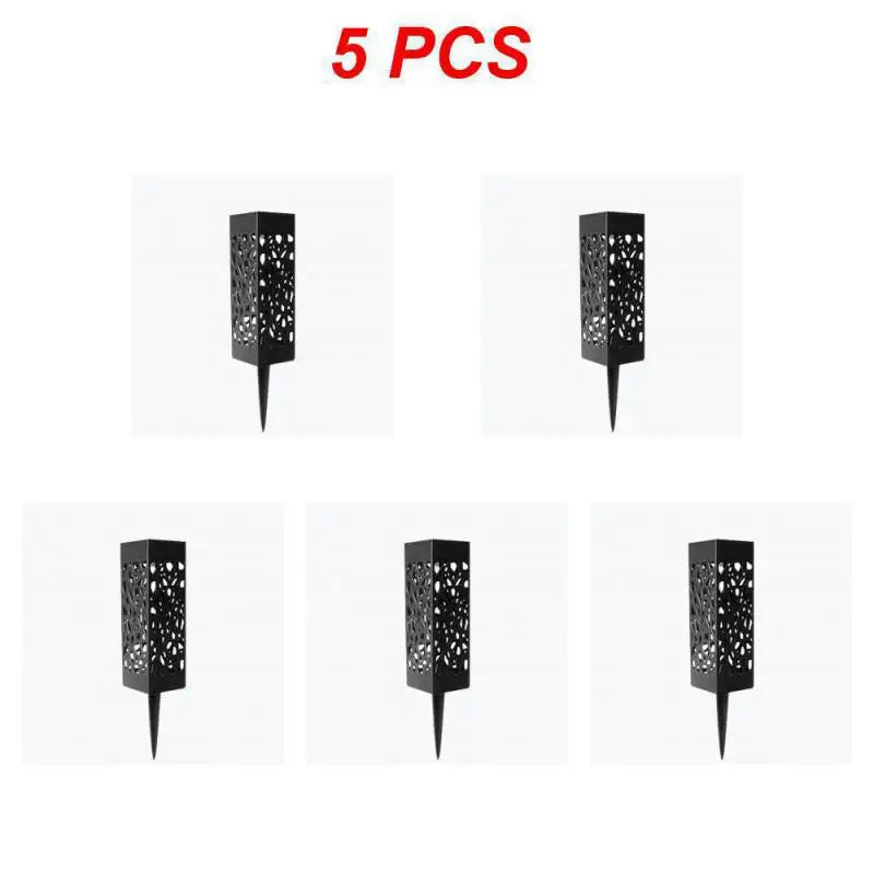 1-5pc Outdoor Waterproof LED Solar Lawn Light Garden Decor Solar Buried Lamps Pavilion Yard Way Christmas Lamp Lawn Solar Lights