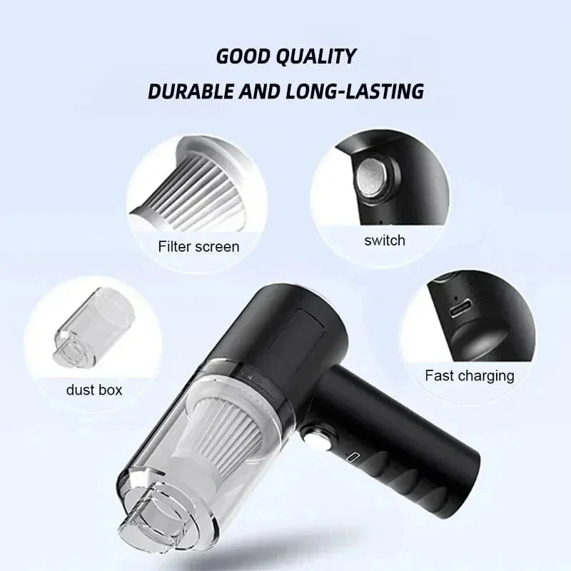 Xiaomi 2900000PA 120w Car Vacuum Cleaner Wireless Super High Powerful 3 in 1 Wet Dry Dual Use Portable Handheld Vacuum Cleaner