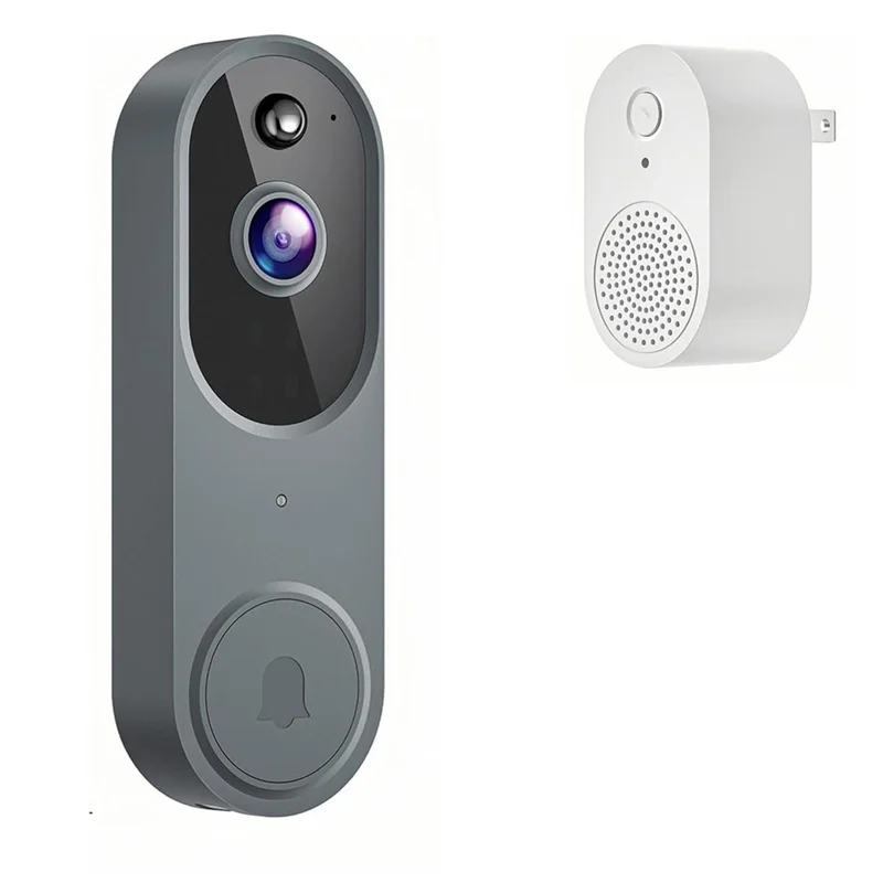 【Hot-Selling!】Smarter Way Toprotect To Protect Your Home, Wireless Safe Doorbell Camera, Wi-Fi Video Doorbell, Safedoorbell US P