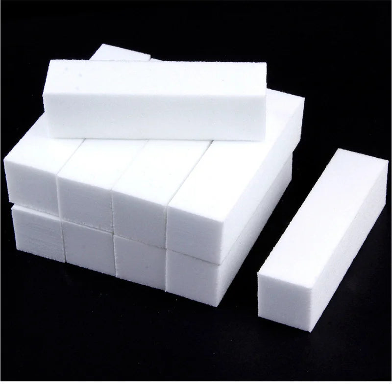 10/20/50Pcs Professional Nail Buffer Nail File Polisher Block Manicure Pedicure Files Sanding Polishing Sponge Nail Art Tools