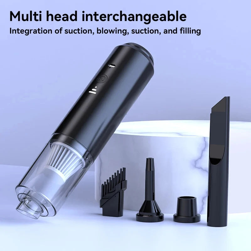 Xiaomi Straight Tube Vacuum Cleaner Wireless High Power Portable Vacuum Cleaner Blow Suction Charge Pump 4in1 Home Car Dual-use