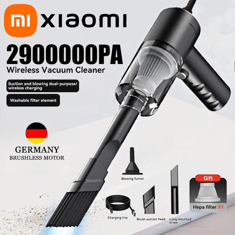 Xiaomi 2900000PA 120w Car Vacuum Cleaner Wireless Super High Powerful 3 in 1 Wet Dry Dual Use Portable Handheld Vacuum Cleaner